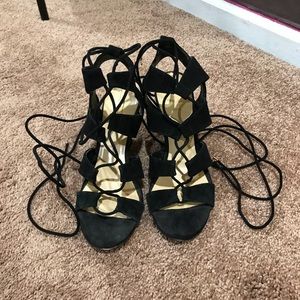 Aldo suede heels